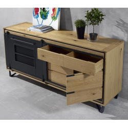 ENFILADE 3 PORTES - 1 TIROIR 2.30M "COLLECTION SUNSET" (MEUBLES GIRARDEAU)901200