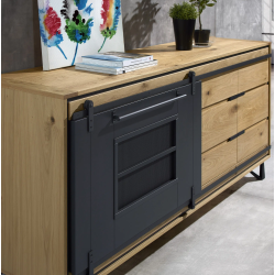 ENFILADE 3 PORTES - 1 TIROIR 2.30M "COLLECTION SUNSET" (MEUBLES GIRARDEAU)901200