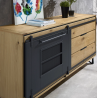 ENFILADE 3 PORTES - 1 TIROIR 2.30M "COLLECTION SUNSET" (MEUBLES GIRARDEAU)901200
